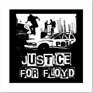 Justice for Floyd Posters and Art